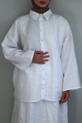 The Essential Linen Shirt - White